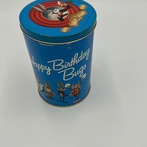 Bugs Bunny Looney Tunes™ 50th Birthday Collectible Brach's® Canister